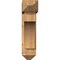 Ekena Millwork Westlake Arts and Crafts Smooth Bracket w/ Offset Brace, Western Red Cedar, 7 1/2"W x 26"D x 30"H BKT0806X26X30WTL03SWR - alternate 3